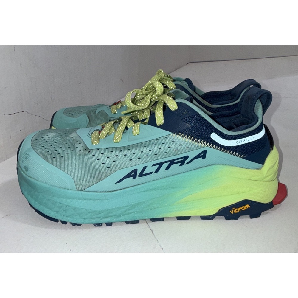 Altra Olympus 6 Ombré Blue Athletic Gym Athleisure Trail Running Shoes Womens 11 - Picture 2 of 16